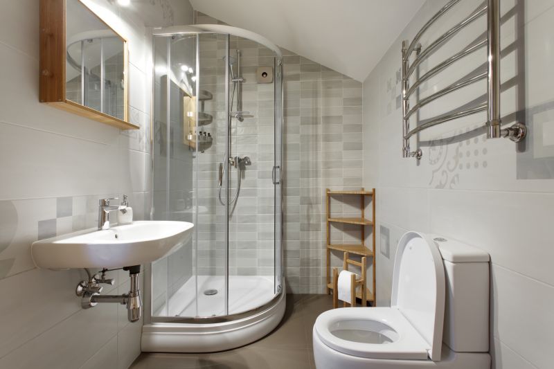 Space-Saving Shower Design